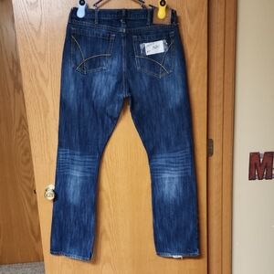 Wrangler 20X Men's Blue Jeans 34x32.5 can't read tag number 3480